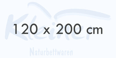 Unterbett 120 x 200 cm