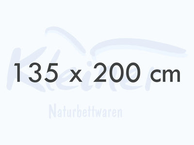Steppbetten 135 x 200 cm