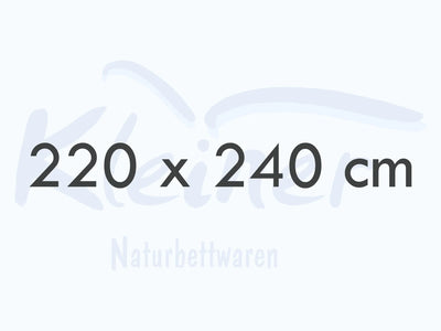 Duo-Steppbetten 220 x 240 cm