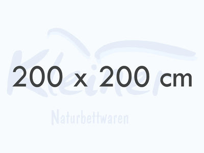Steppbetten 200 x 200 cm