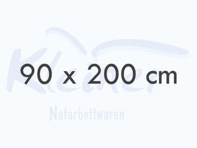 Unterbett 90 x 200 cm