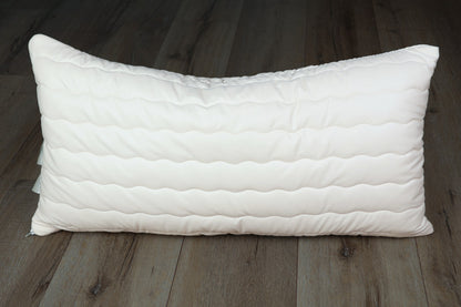 Kopfkissen 40 x 80 cm mit Reißverschluss – KLEINER Naturbettwaren