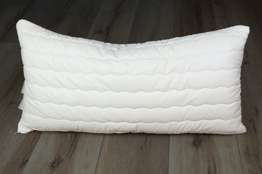 Kopfkissen 40 x 80 cm mit Reißverschluss – KLEINER Naturbettwaren