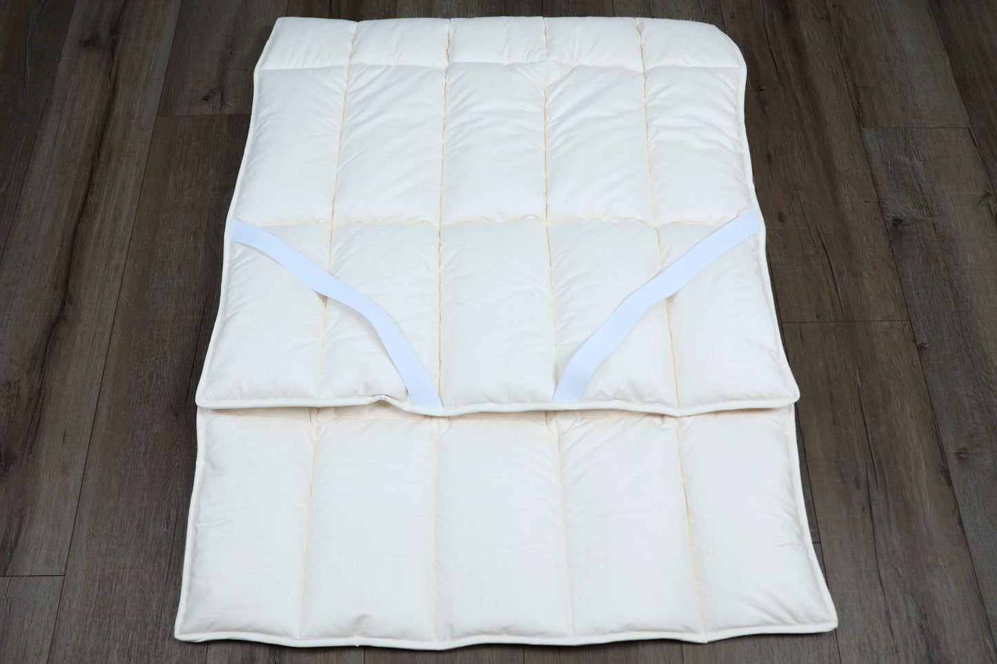 Unterbett kbA Baumwolle mit Spanngummis - KLEINER Naturbettwaren